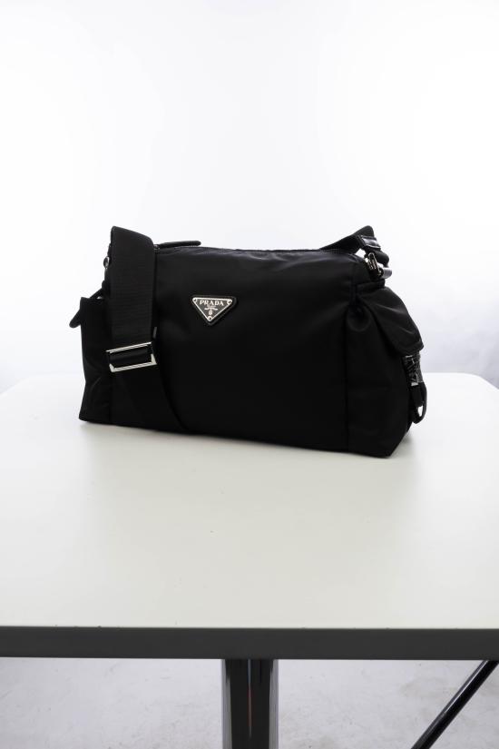 26FW 프라다 익스플로어 리나일론 앤 레더 크로스 숄더백 2VH206VOOO2DW3 F0002 Nero - PRADA