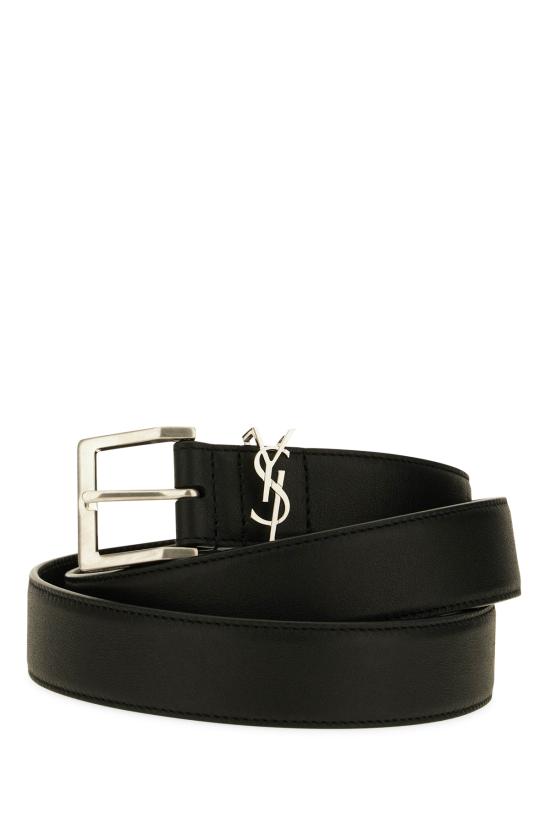 26FW 생로랑 카상드르 바딤 벨트 864585BOO0E 1000 Black - SAINT LAURENT