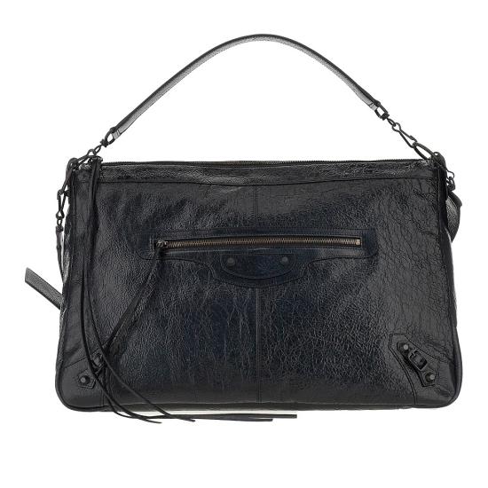 26FW 발렌시아가 크로스백 A0099Z2ABEK Black