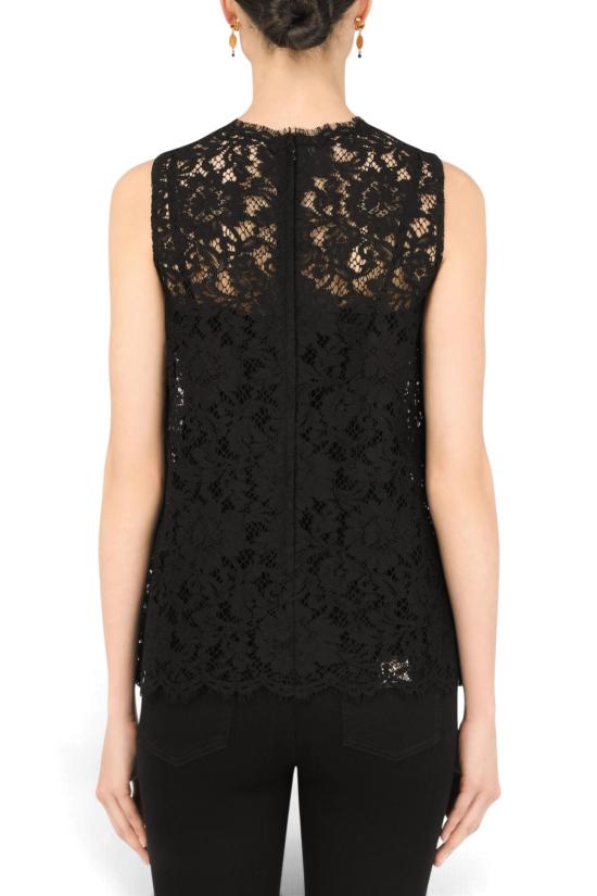 26FW 돌체앤가바나 블라우스 F73G9TFLM9V N0000 NERO - DOLCE & GABBANA