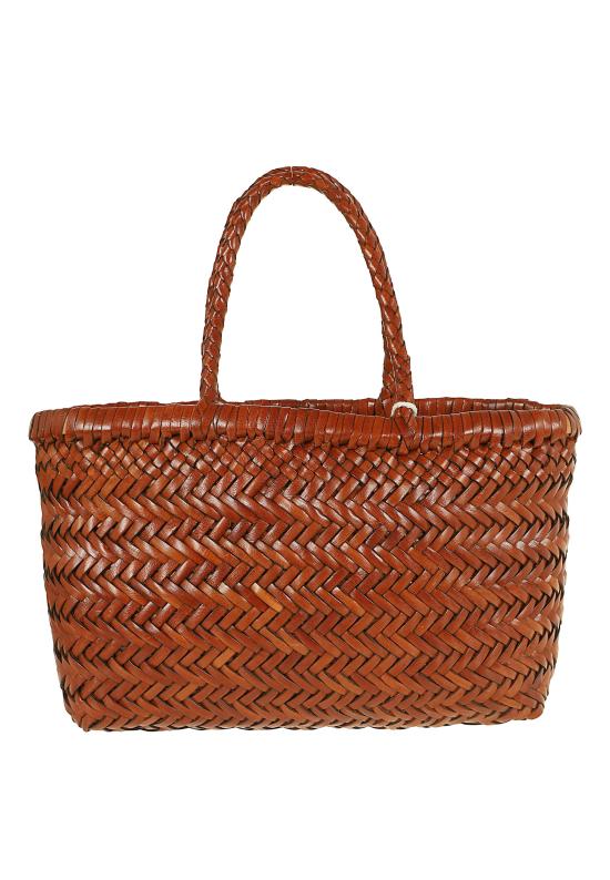 26FW 드래곤디퓨전 미니 플랫 고라 백 8809 DGW6MAT TAN BLACK EDGE