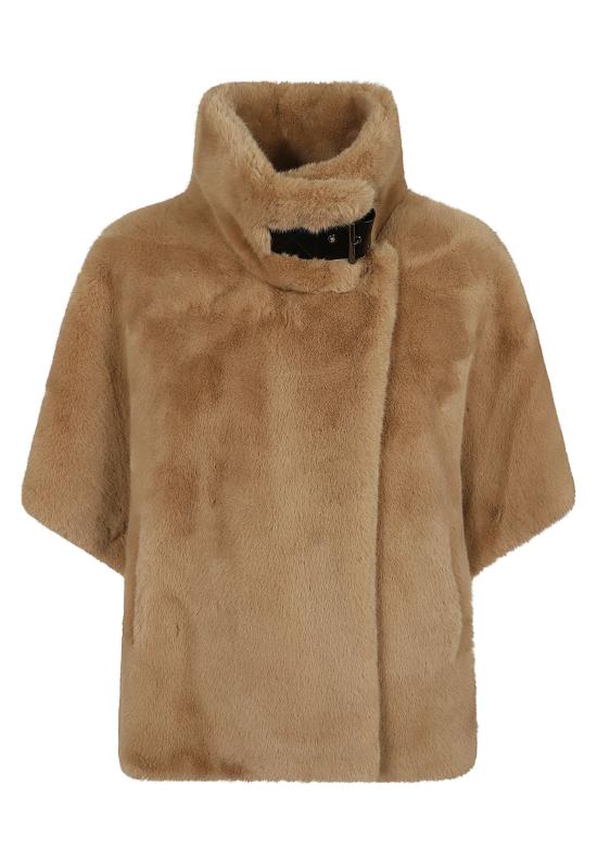 26FW 핑코 케이프 107043 A3E7 C73 BEIGE TOUPE