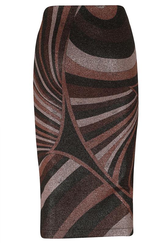 26FW 에밀리오푸치 미디 스커트 6UJV10 6U867 011 BORDEAUX GOLD - EMILIO PUCCI