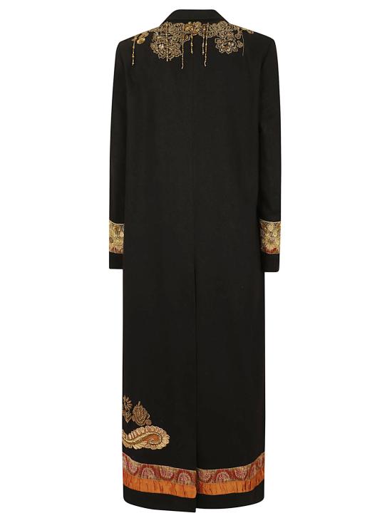 26FW 드리스 반 노튼 케이프 262010226 4444 900 BLACK - DRIES VAN NOTEN