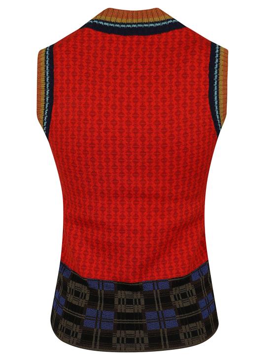 26FW 드리스 반 노튼 탑 262011235 4762 359 BORDEAUX - DRIES VAN NOTEN