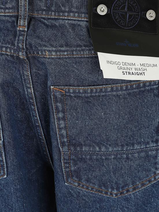 26FW 스톤 아일랜드 코듀로이 5포켓 스트레이트 핏 팬츠 L2S14J100005 S0J34 VJ202 BLUE MEDIUM WASH - STONE ISLAND
