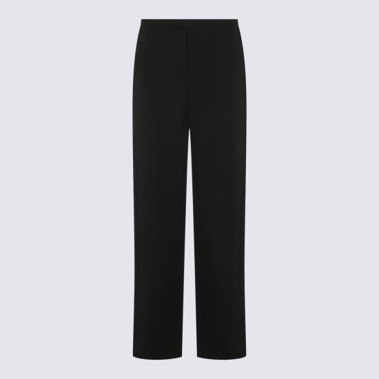26FW 구찌 라이트 울 팬츠 872460 ZAU441000 BLACK