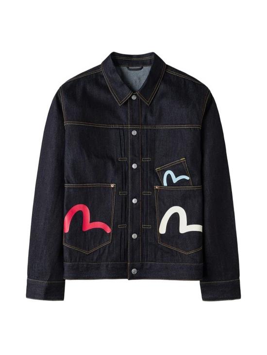 26FW 에비수 수트 자켓 2EAHTM5JK1235 INDX RAW INDIGO BLUE