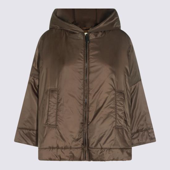 26FW 막스마라 더 큐브 패딩 2629486074600 10025096 DARK BROWN