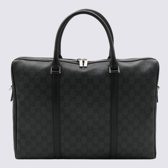 26FW 구찌 에센스 클래식 미디엄 브리프케이스 A0007X FAF8A1000 BLACK