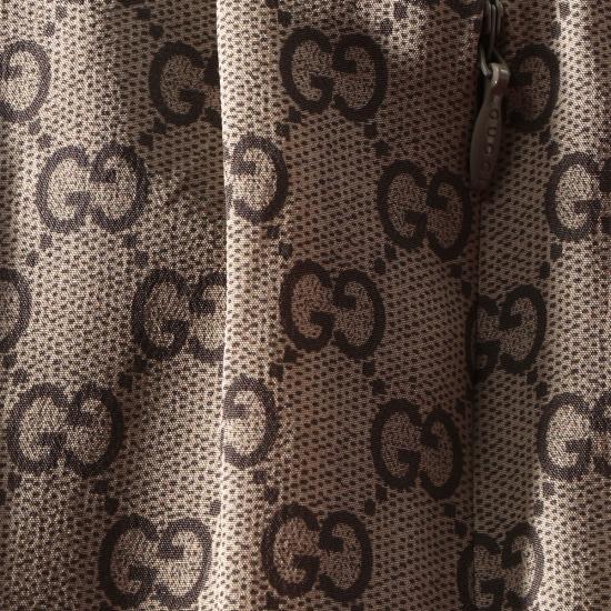 26FW 구찌 프린트 실크 레저 팬츠 A003ZB ZAVRI2270 SAND - GUCCI