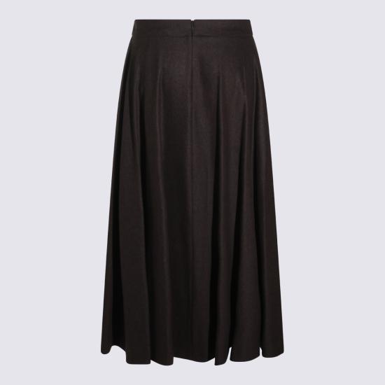 26FW 에스막스마라 미디 스커트 2629106073600 10323038 BROWN - 'S MAX MARA