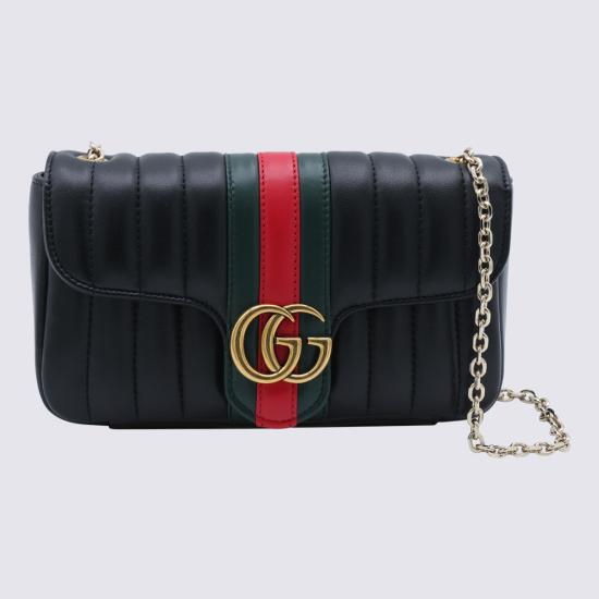 26FW 구찌 젯셋 GG 마몽 스몰 숄더백 A006X1 AAG8N1068 BLACK
