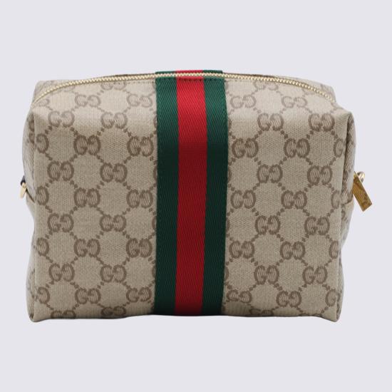 26FW 구찌 웹 미니 캔버스 카메라백 A006XF FAF8R8547 SAND - GUCCI