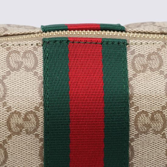 26FW 구찌 웹 미니 캔버스 카메라백 A006XF FAF8R8547 SAND - GUCCI
