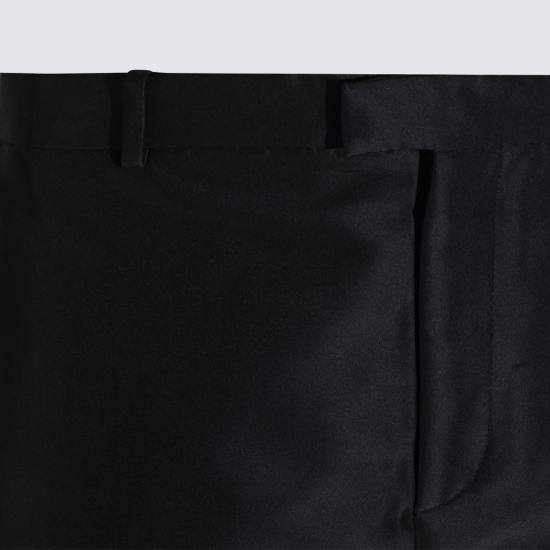 26FW 구찌 파인 실크 파이유 스커트 865111 ZAU9E4440 NAVY - GUCCI