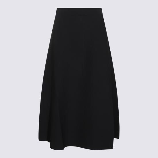 26FW 막스마라 미디 스커트 2621306011600 12005F006 NERO