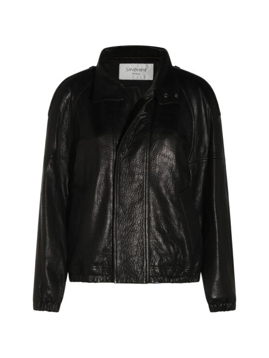 26FW 생로랑 코트 858507 YCNF21000 BLACK