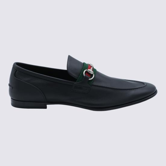 26FW 구찌 코모 홀스빗 레더 로퍼 874936 AAGSM1060 BLACK