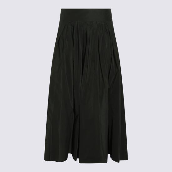 26FW 에스막스마라 ROMINA 롱 스커트 2629106021600 10129006 DARK EMERALD