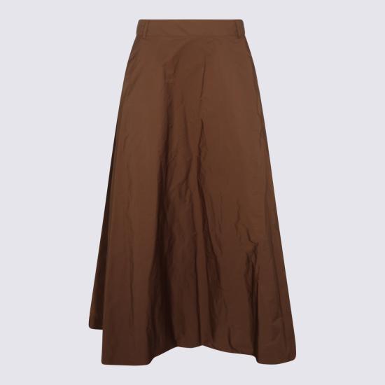 26FW 에스막스마라 미디 스커트 2629106031600 10150015 DARK HONEY