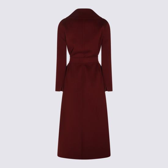 26FW 에스막스마라 카포토 코트 2629016073600 80700014 BORDEAUX - 'S MAX MARA