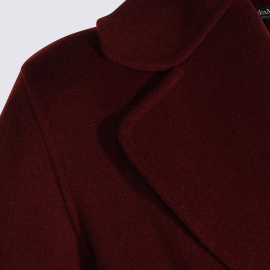 26FW 에스막스마라 카포토 코트 2629016073600 80700014 BORDEAUX - 'S MAX MARA