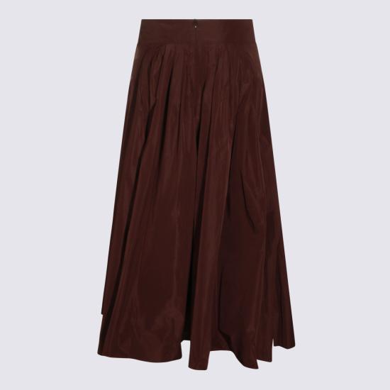 26FW 에스막스마라 ROMINA 롱 스커트 2629106021600 10129014 DARK RUBY - 'S MAX MARA