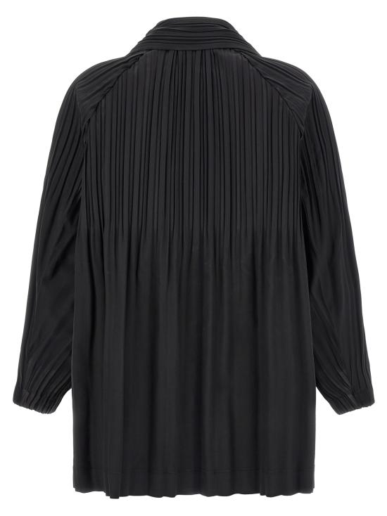 26FW 플리츠플리즈 트렌치 코트 PP68ZC89215 Black - PLEATS PLEASE