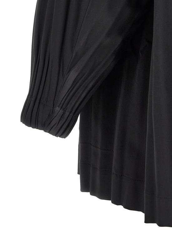 26FW 플리츠플리즈 트렌치 코트 PP68ZC89215 Black - PLEATS PLEASE