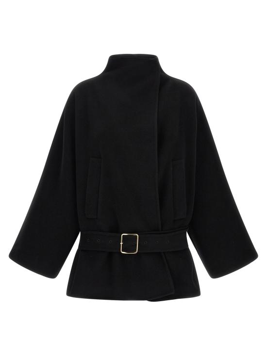 26FW 다크파크 트렌치 코트 WOU27FAW670099 Black