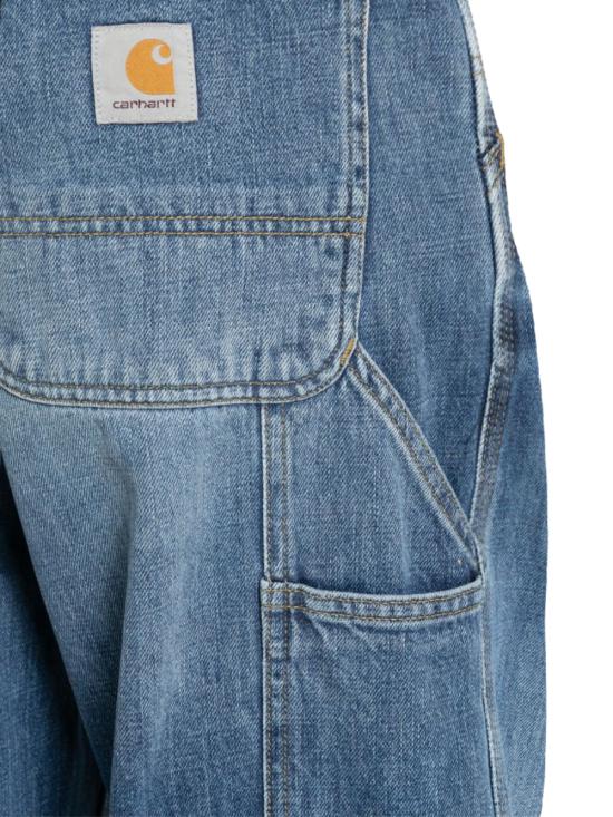 26FW 칼하트 WIP OG 싱글 니 팬츠 I034871 017XBLUE MARBLE USED WASH - CARHARTT WIP
