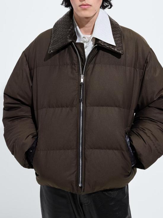 26FW 보테가베네타 패딩 A003WV V6YS02789 BROWN - BOTTEGA VENETA
