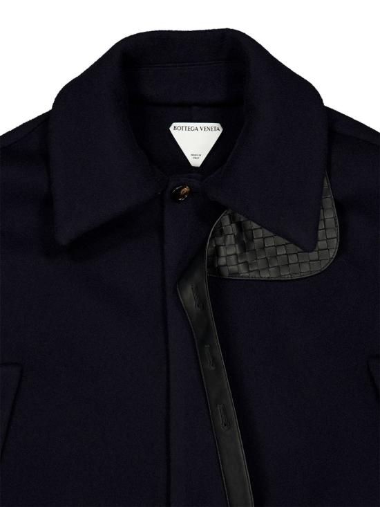 26FW 보테가베네타 코트 A007BC V6XY04071 MIDNIGHT BLUE - BOTTEGA VENETA