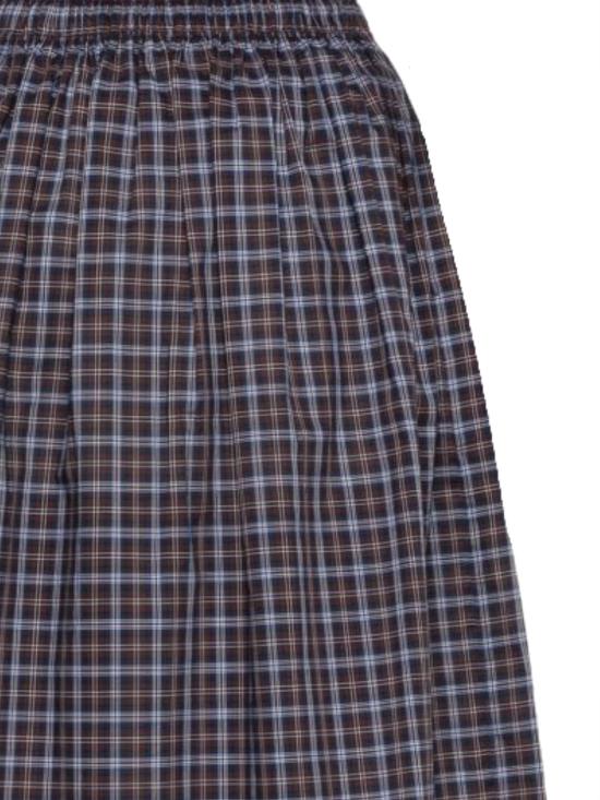 26FW 미우미우 미디 스커트 MG2759 19U3F057W BLU CACAO - MIU MIU