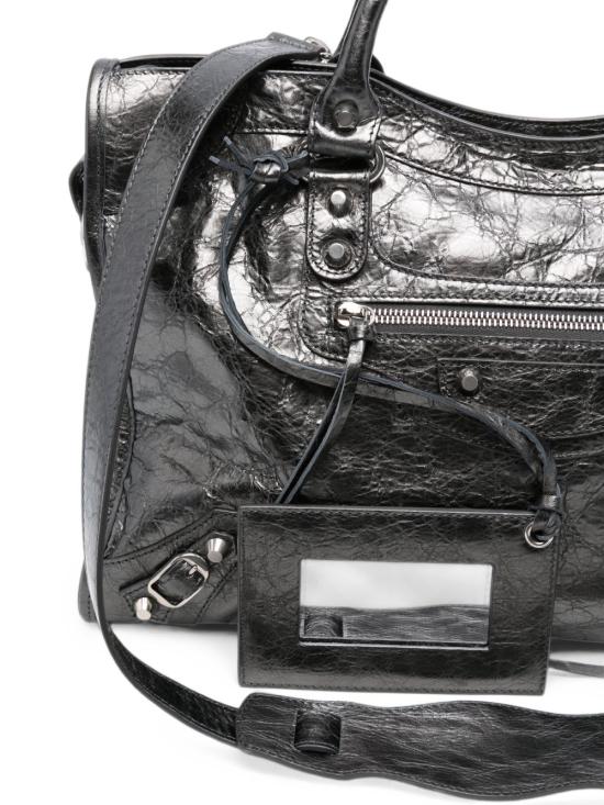 26FW 발렌시아가 르 시티 백 미디엄 865760 2AB4V1314 STEEL GREY - BALENCIAGA