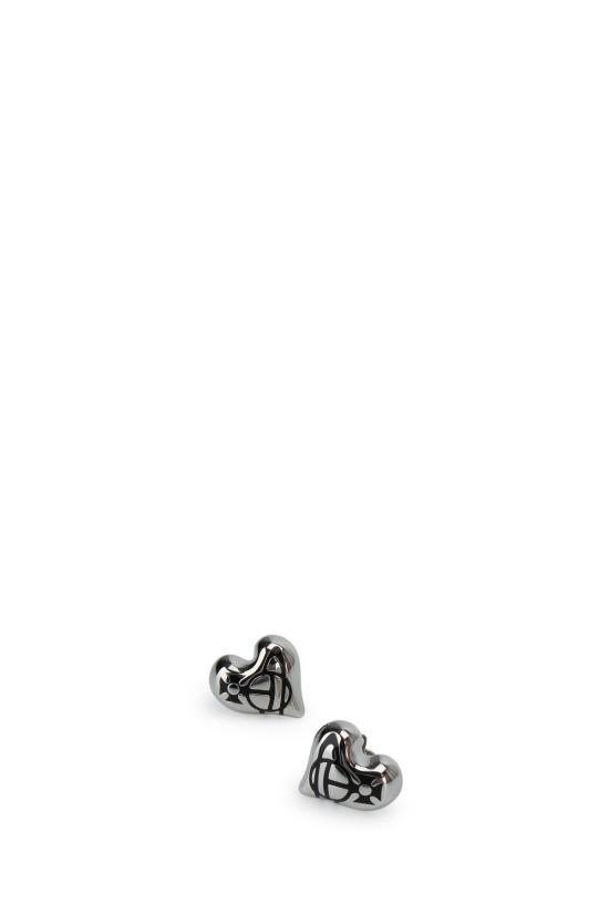 26FW 비비안웨스트우드 이어링 6201039802P107 P107 PLATINUMBLACK - VIVIENNE WESTWOOD