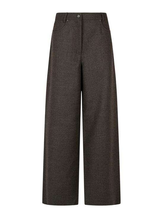 26FW 막스마라 팬츠 2621136133600 003 MARRON GRIS - MAX MARA