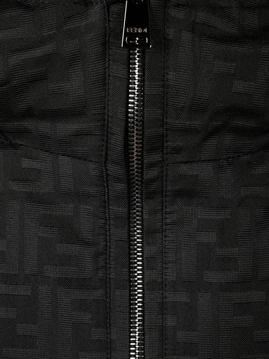 26FW 펜디 FF 모티프 나일론 프린티드 후디드 자켓 FW1463 AMYBF0QA1 NERO - FENDI
