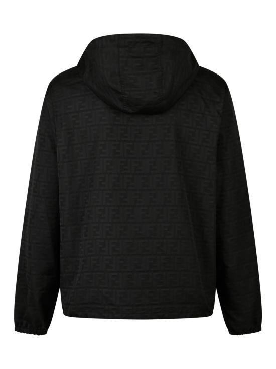 26FW 펜디 FF 모티프 나일론 프린티드 후디드 자켓 FW1463 AMYBF0QA1 NERO - FENDI