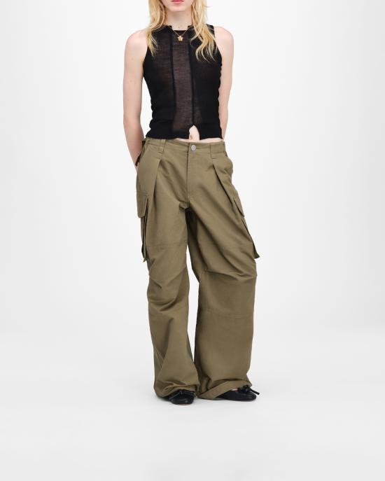 26FW 마크제이콥스 팬츠 2F6RBT023W18 388 utility khaki - MARC JACOBS