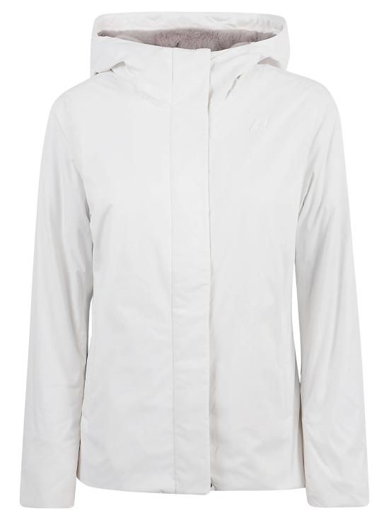 26FW 까웨 코트 K81449W DCV WHITE NATURAL GREY