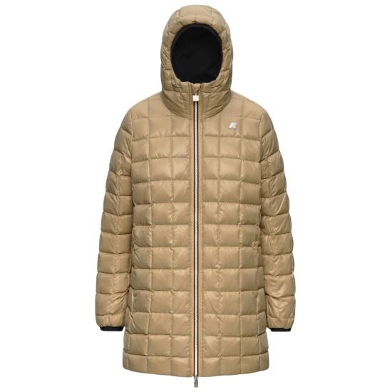26FW 까웨 코트 K8134DW DBN BLACK PURE BEIGE K - K-WAY