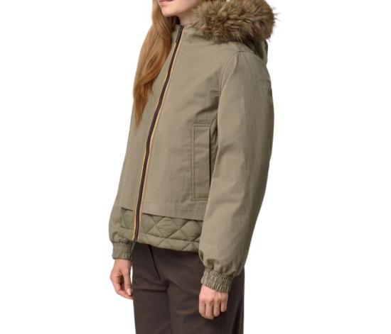 26FW 까웨 코트 K8137RW DB8 GREEN ARMY - K-WAY