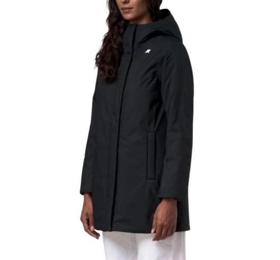 26FW 까웨 코트 K8144CW DCB BLACK PURE GREY WA - K-WAY