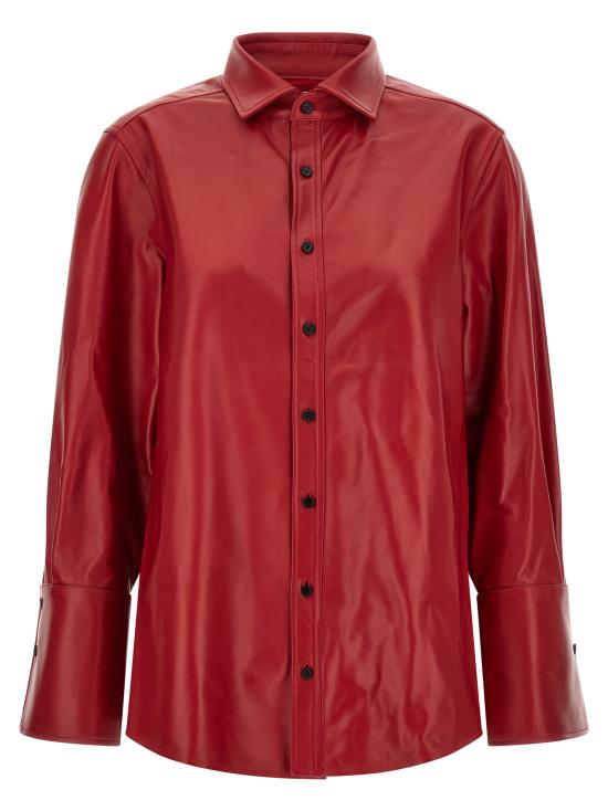 26FW 씨오 블라우스 2110ALGCHERRY Red