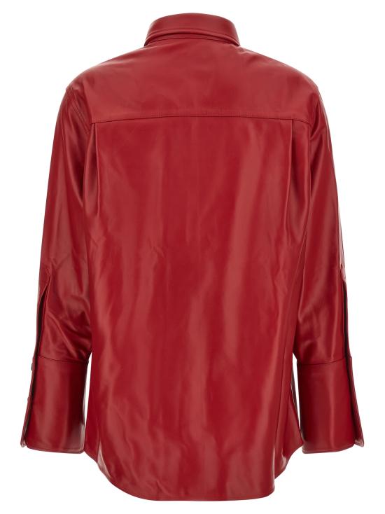26FW 씨오 블라우스 2110ALGCHERRY Red - CO