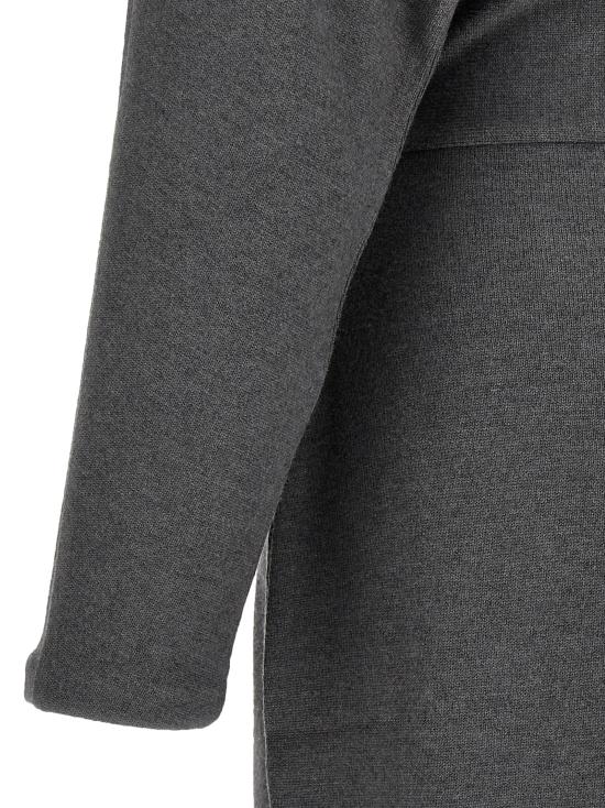 26FW 빈스 미디 원피스 V211885019086DHG Gray - VINCE