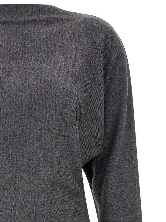 26FW 빈스 미디 원피스 V211885019086DHG Gray - VINCE