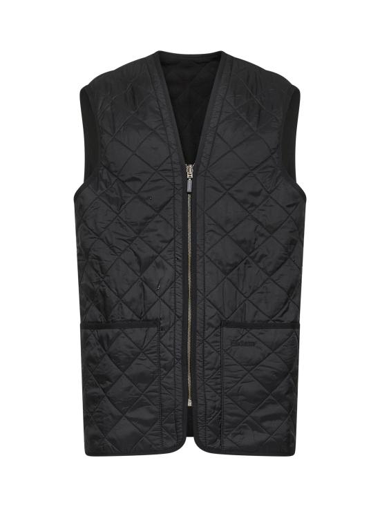 26FW 바버 폴라퀼트 지퍼인 라이너 MLI0002 BLACK